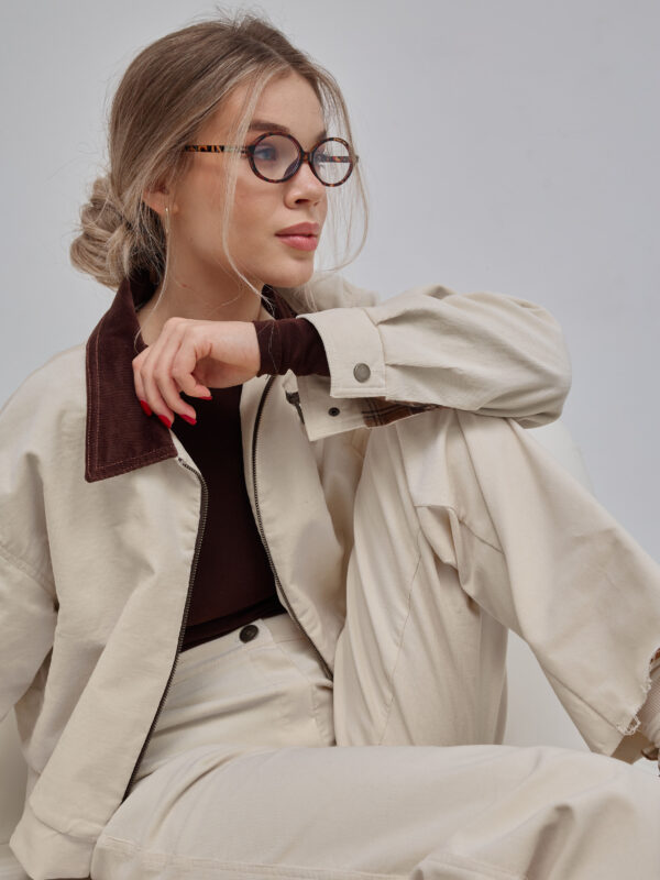 Bomber jacket corduroy<span> - </span>MILK