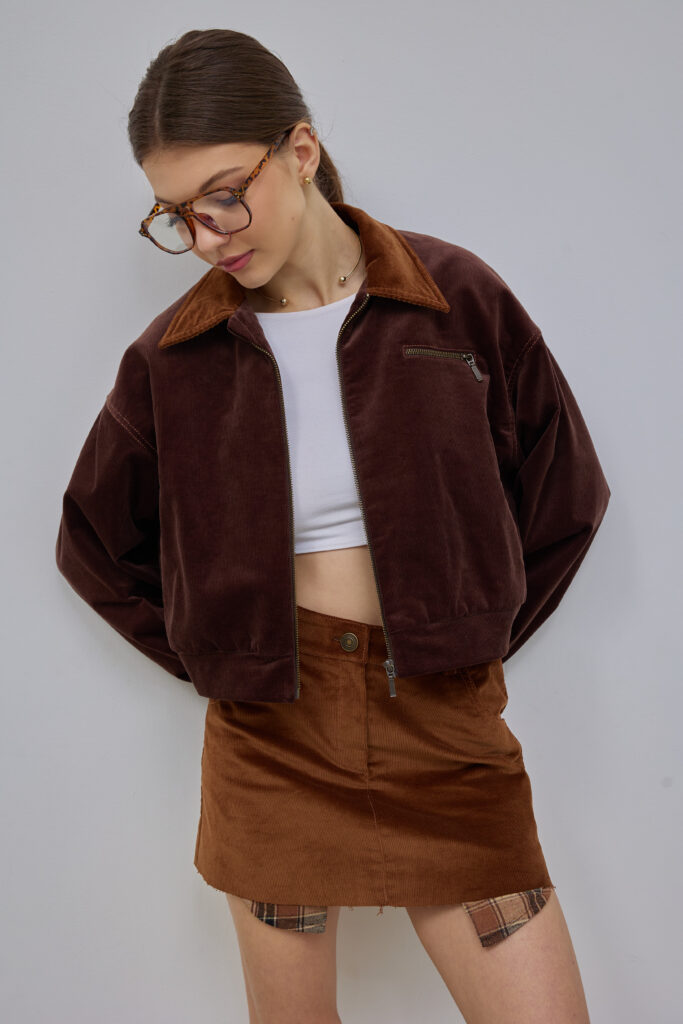 Bomber jacket corduroy