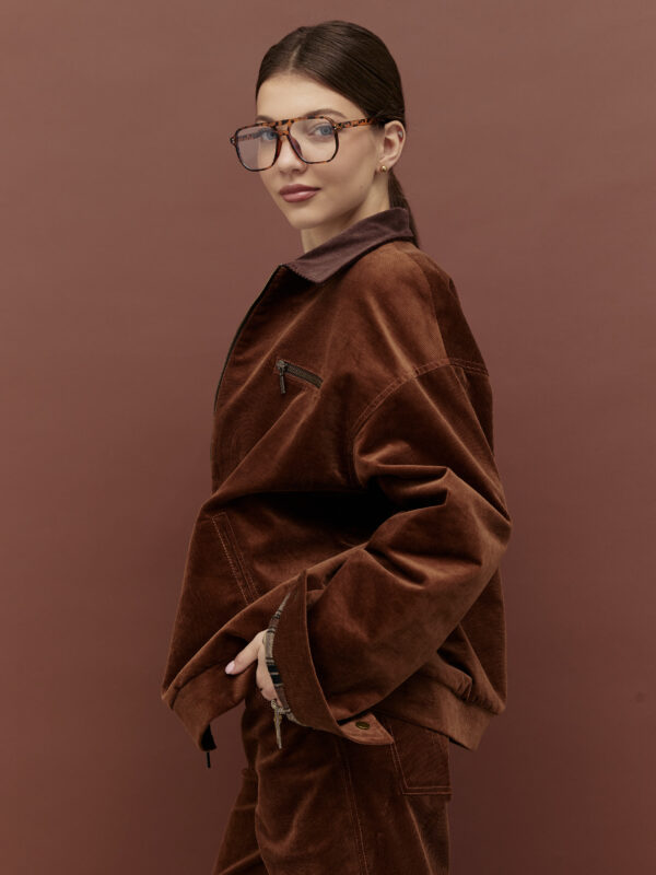 Corduroy jacket<span> - </span>RED