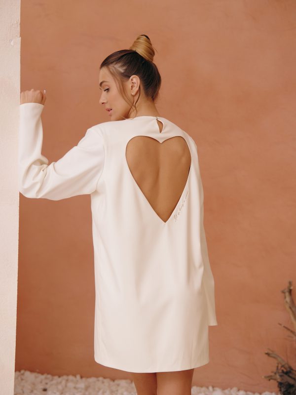 Heart Dress with Embroidery The Art of Being a Woman