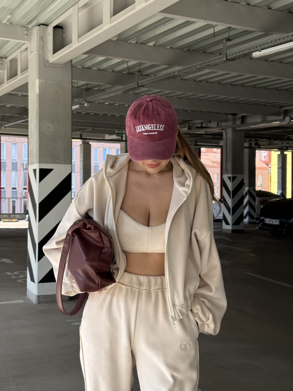 velour oversized jacket powdery - Image 6