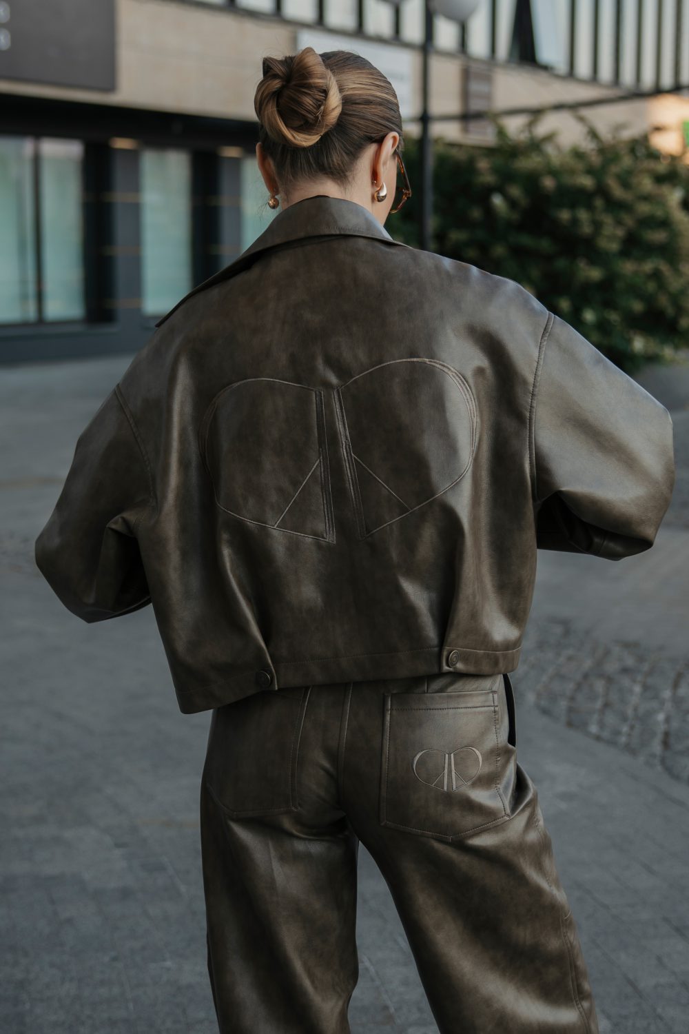 Follow your Art Eco-Leather Jacket - Зображення 5