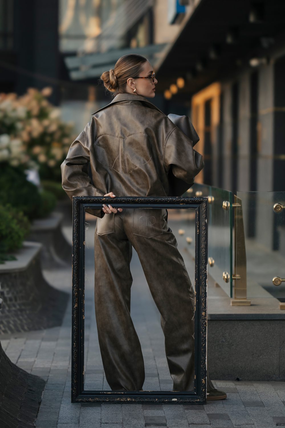 Follow your Art Eco-Leather Jacket - Зображення 6