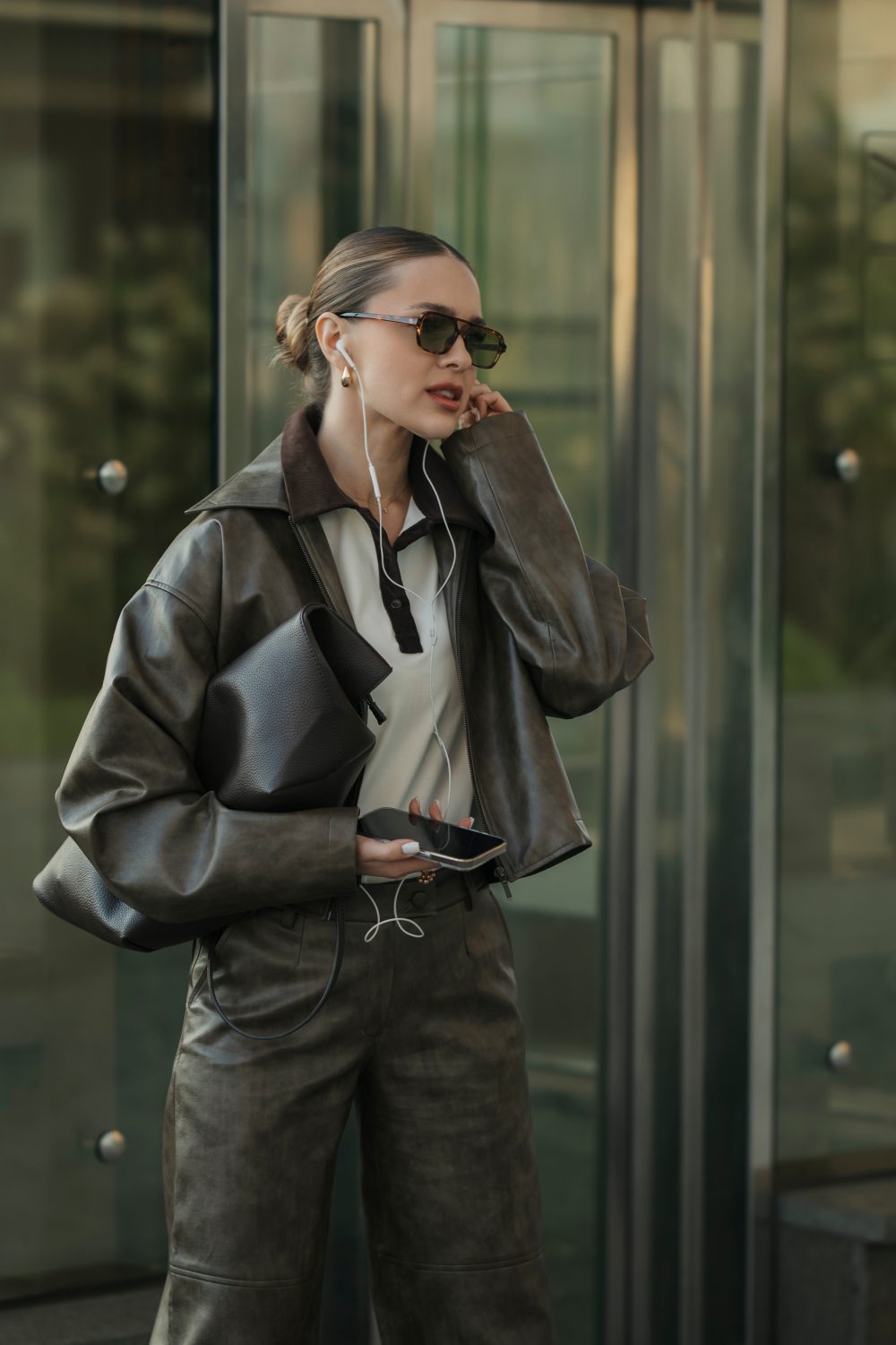 Follow your Art Eco-Leather Jacket - Зображення 10