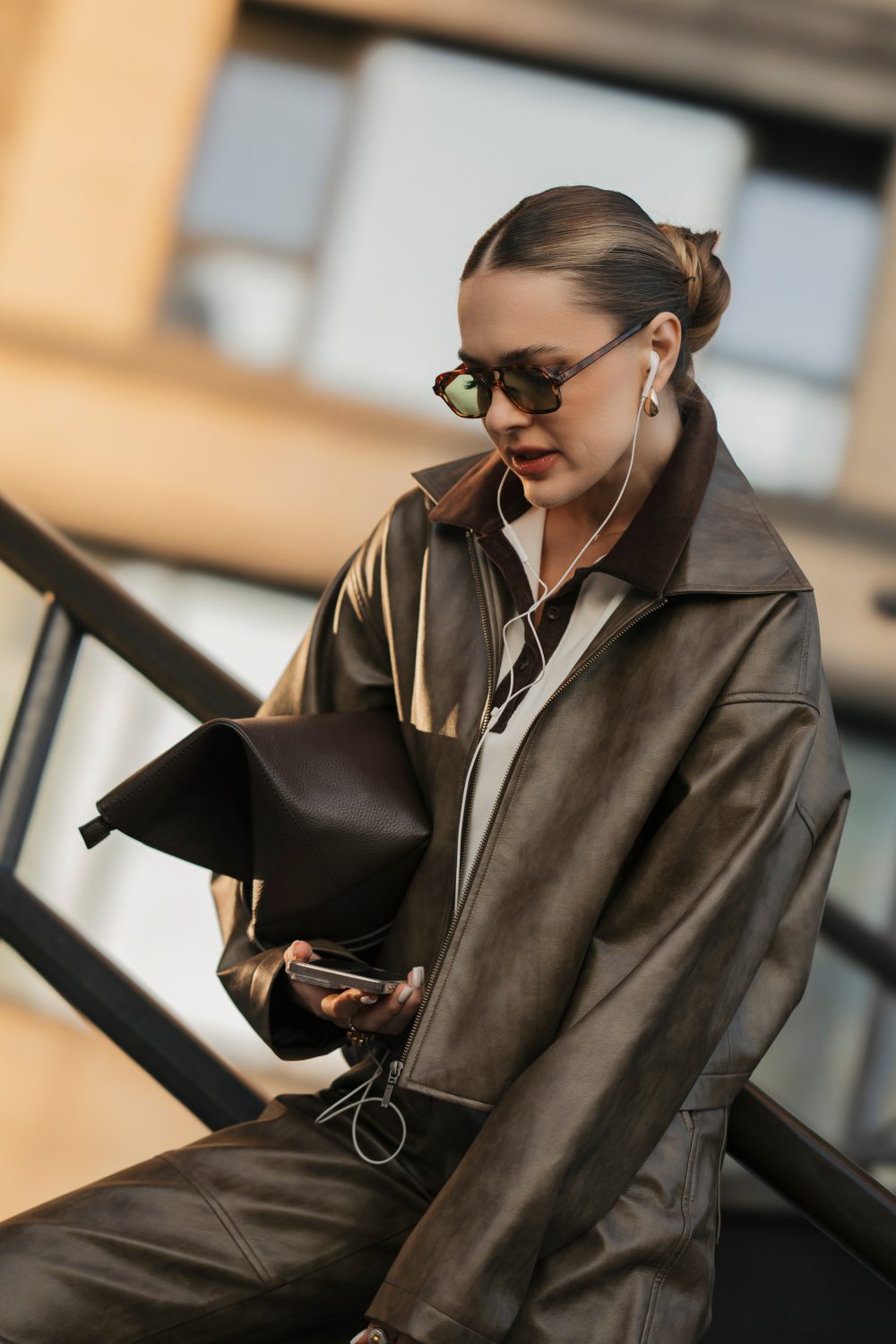 Follow your Art Eco-Leather Jacket - Зображення 14