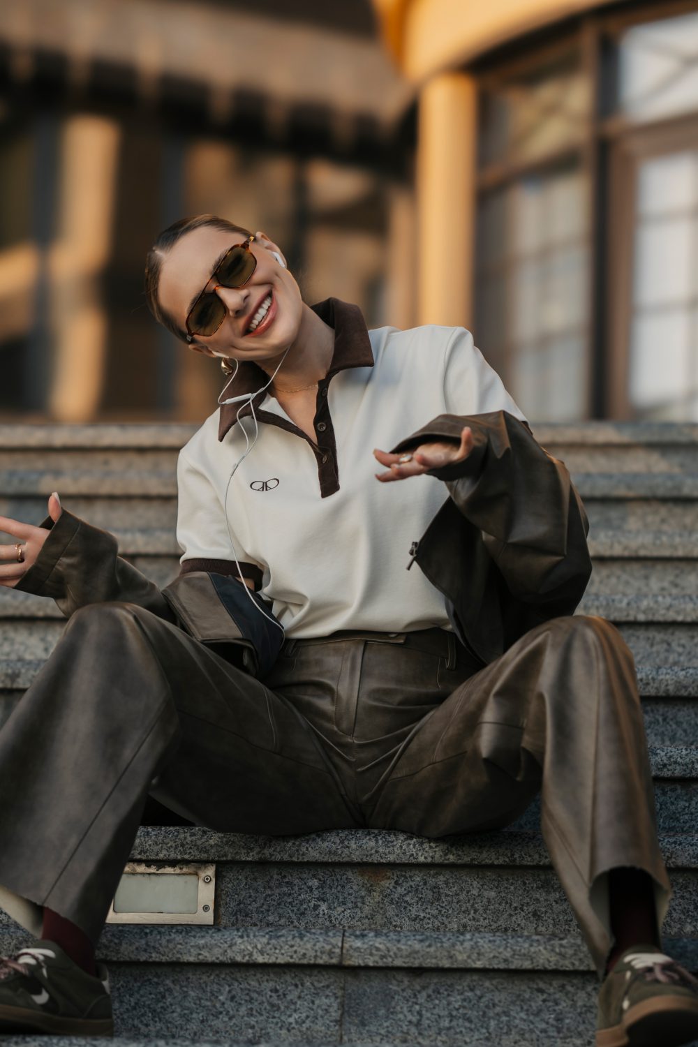 Follow your Art Eco-Leather Jacket - Зображення 16