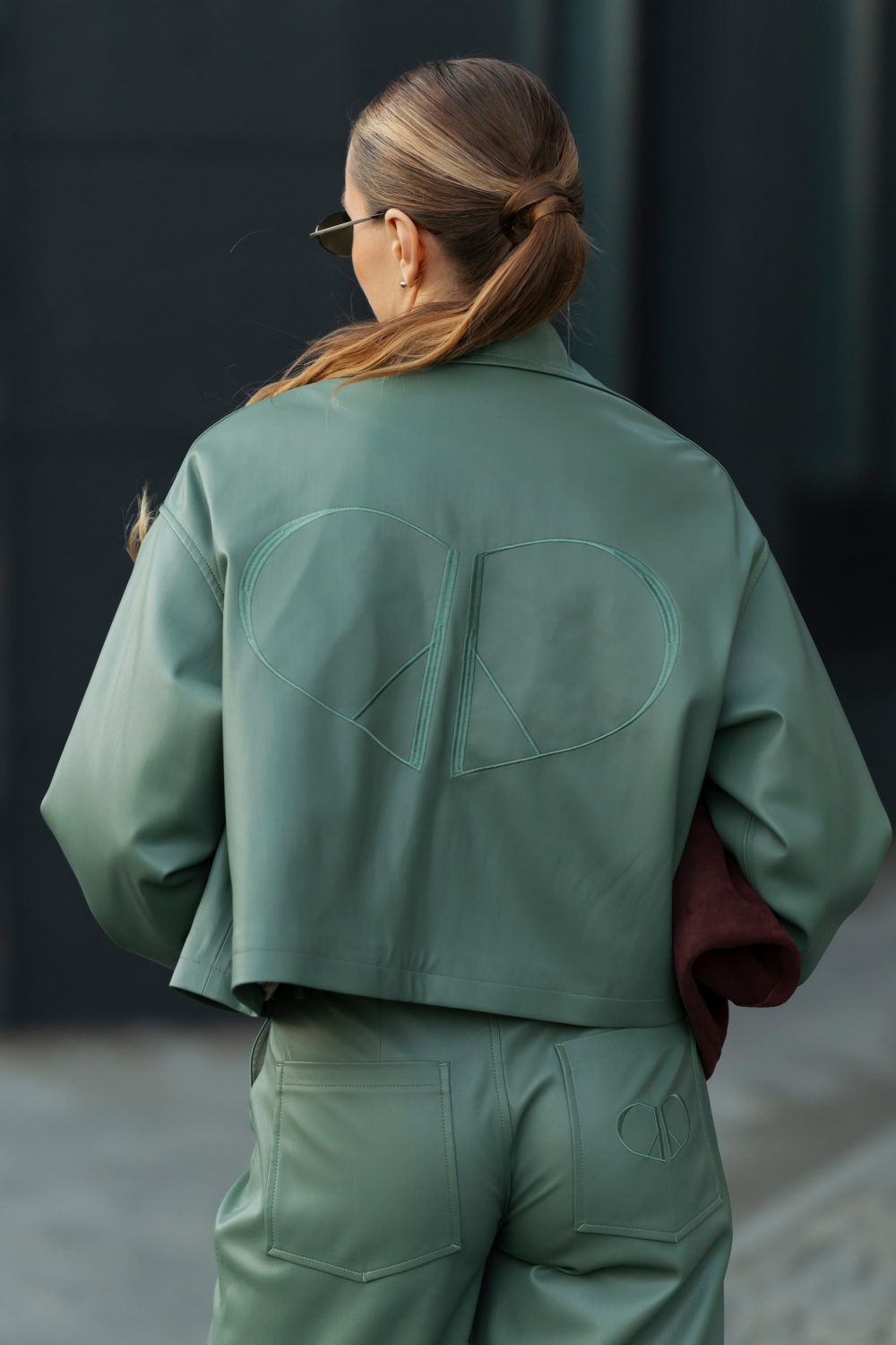 Follow your Art Eco-Leather Jacket - Зображення 6