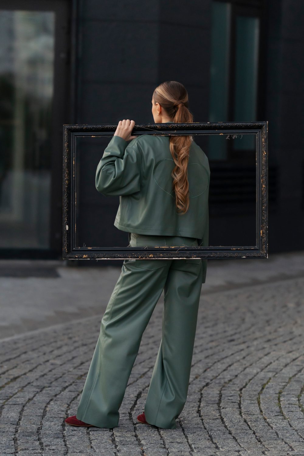 Follow your Art Eco-Leather Jacket - Зображення 11