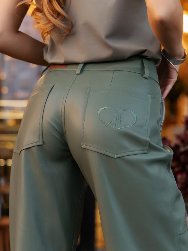 Follow your Art Eco-Leather Pants