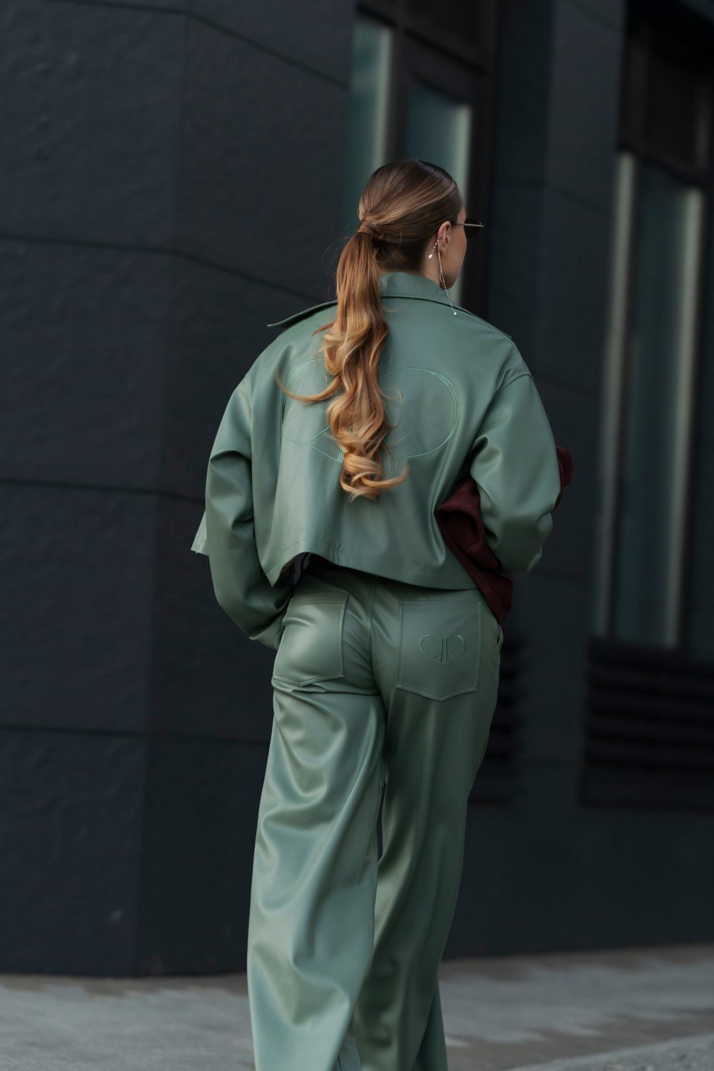 Follow your Art Eco-Leather Jacket - Зображення 4
