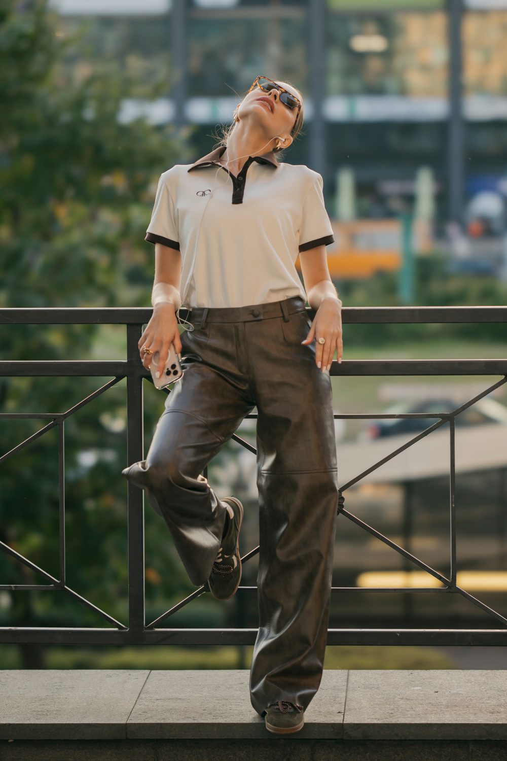 Follow your Art Eco-Leather Pants - Зображення 2