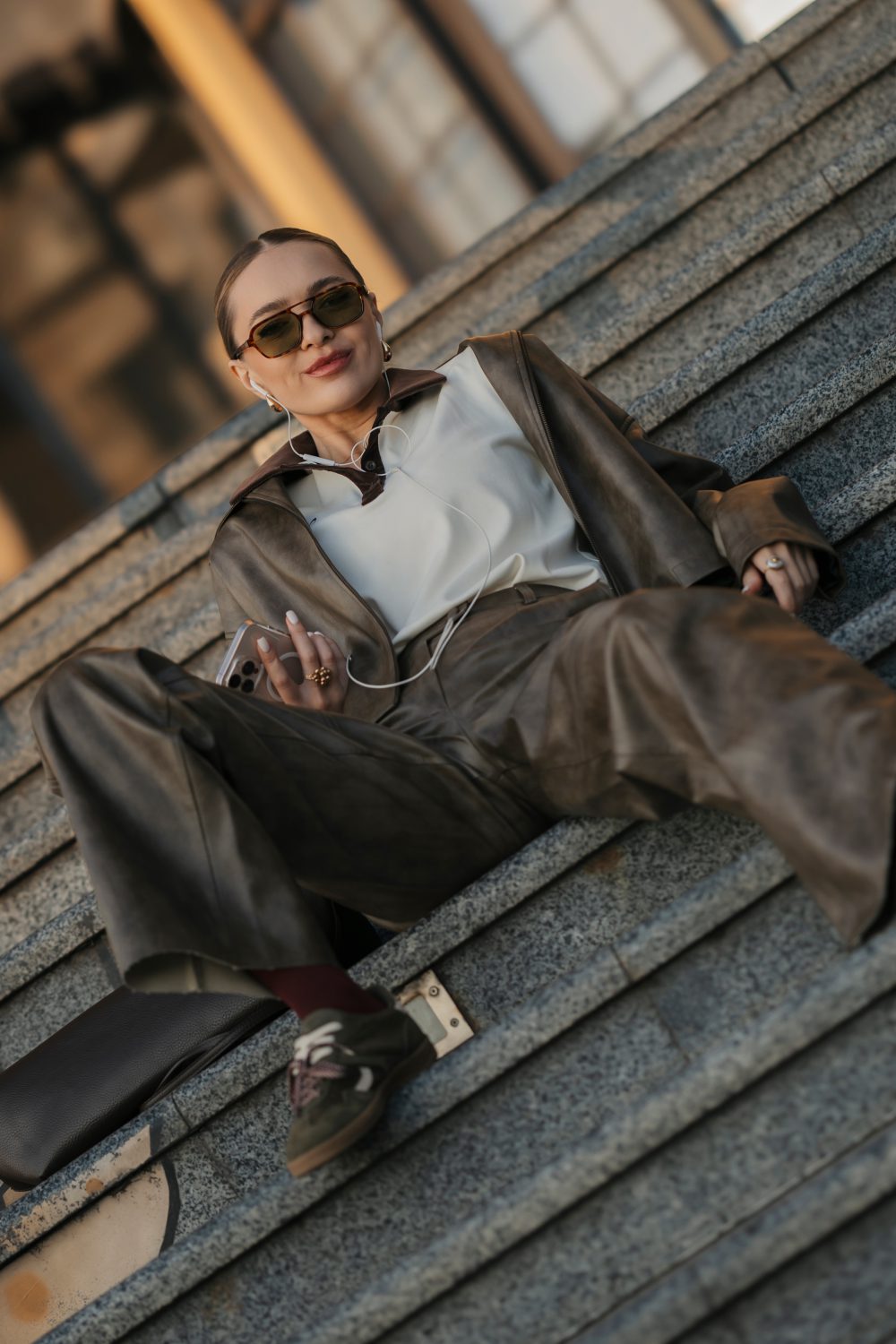 Follow your Art Eco-Leather Pants - Зображення 11