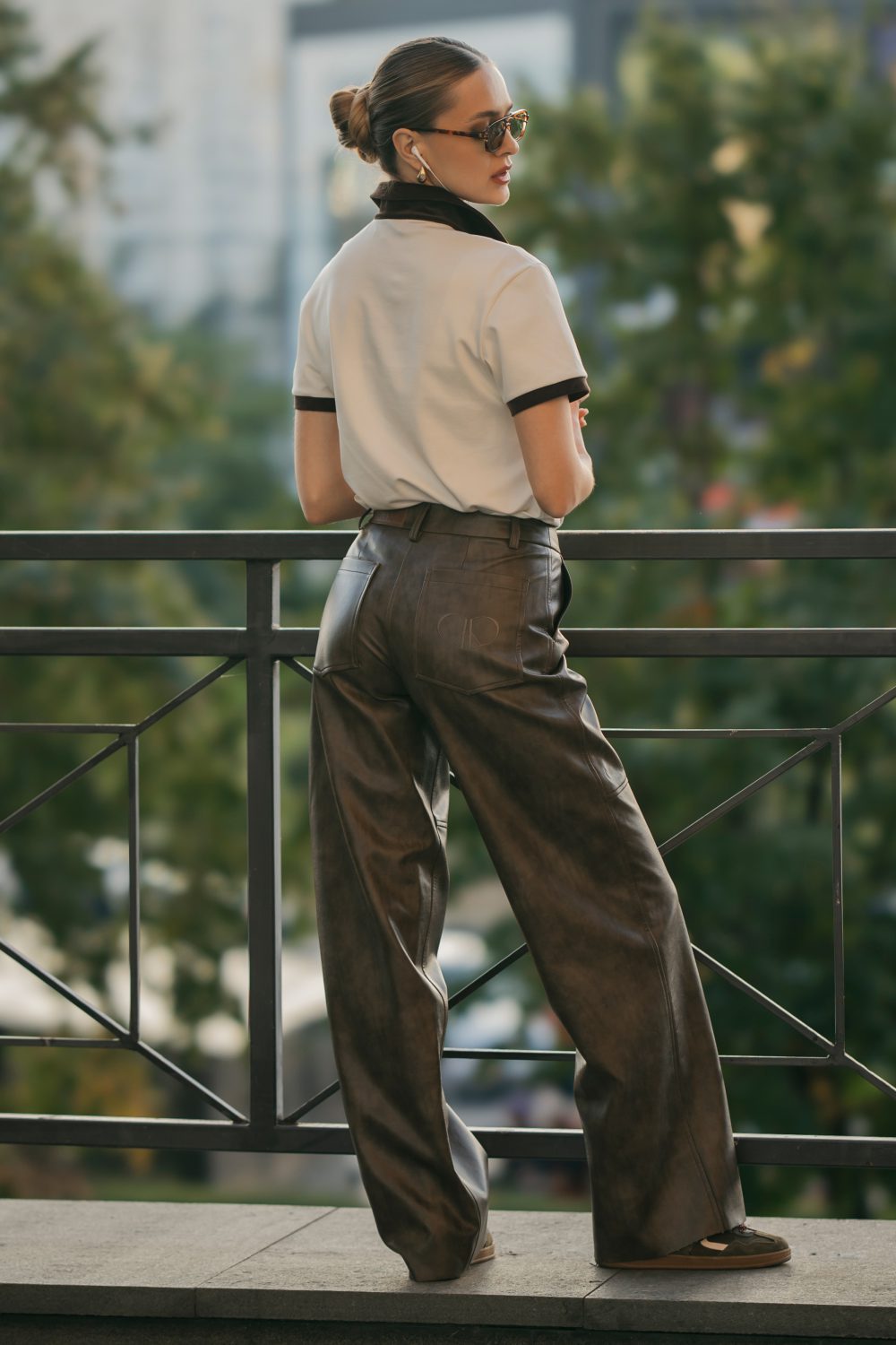 Follow your Art Eco-Leather Pants - Зображення 6