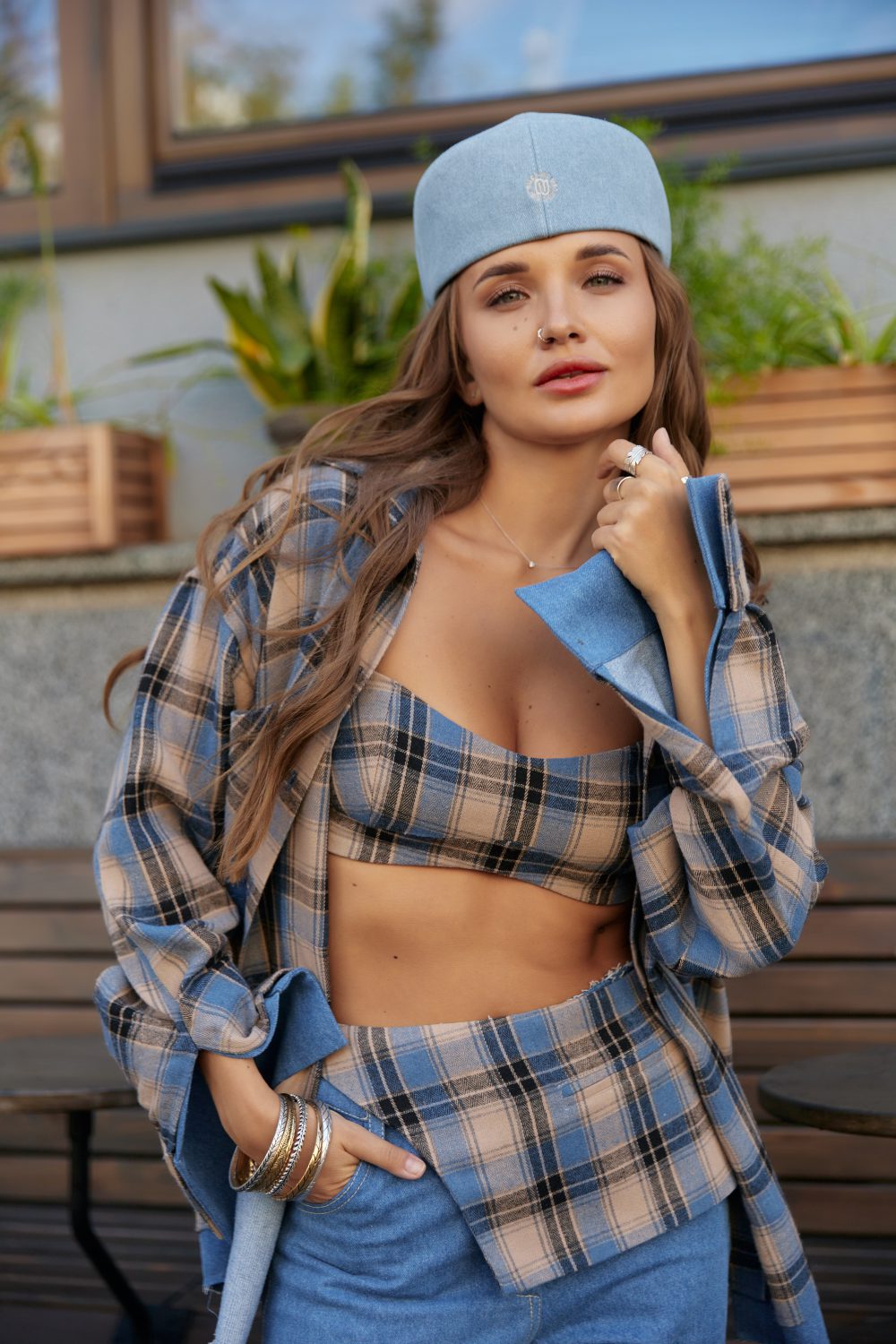 Checkered Top - Зображення 10