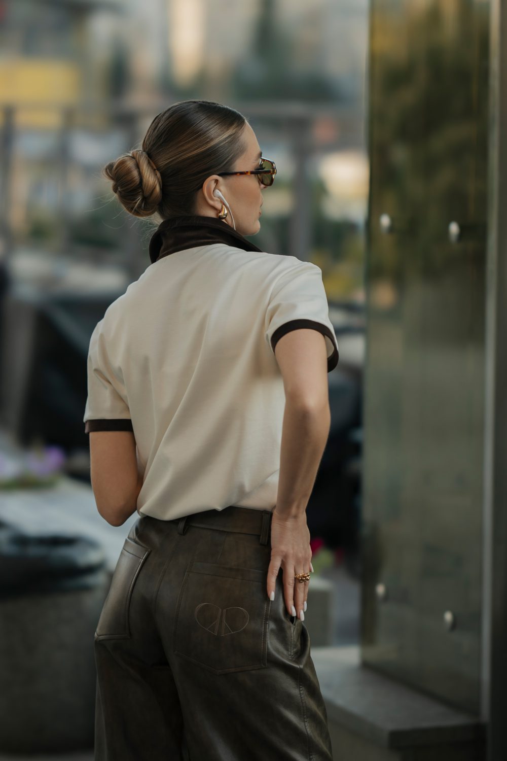 Follow your Art Eco-Leather Pants - Зображення 8