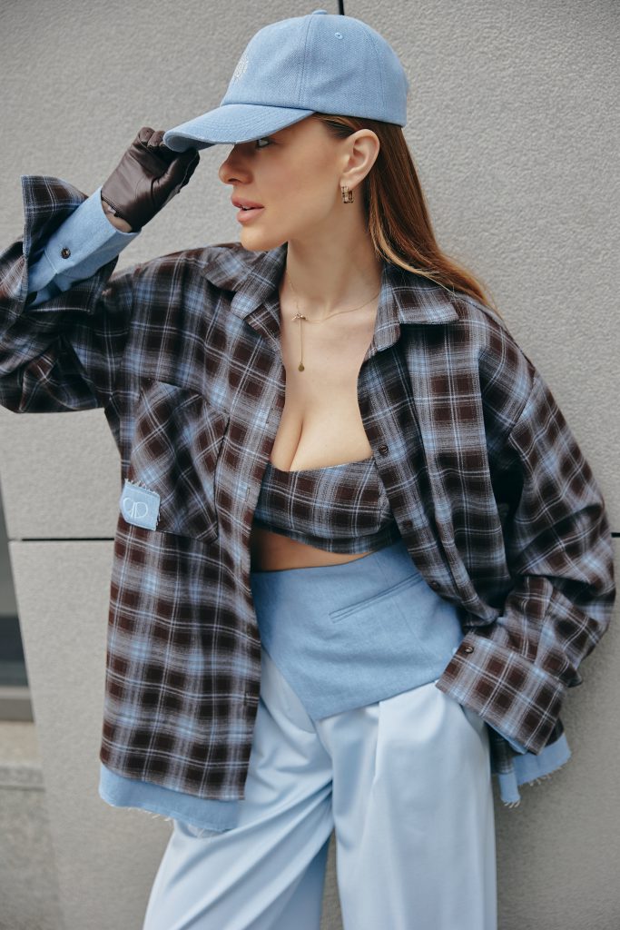 Checkered Shirt Brown